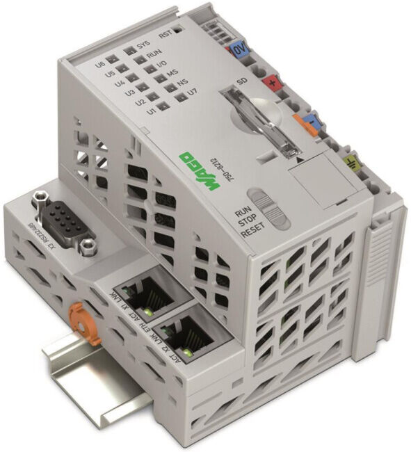 WAGO Contrôleur PFC200 750-8212 2e génération 2 x ETHERNET RS-232/-485 (750-8212)