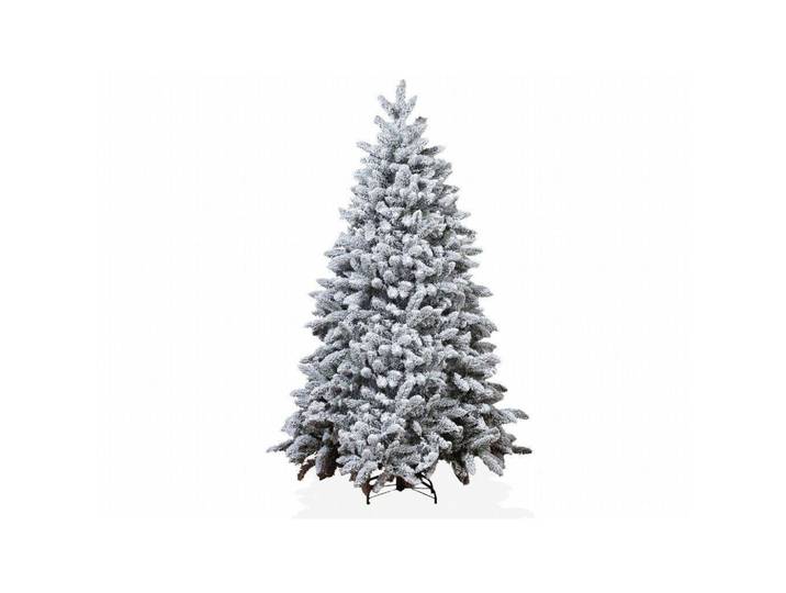 Laalu Weihnachtsbaum künstlicher Deluxe Viola 300 cm, weiß, 2D, 3232 Zweige, inkl. Metallständer, Weiß, Metall, Kunststoff, Tanne, Freiform, 300 cm, Dekoration, Weihnachtsdekoration, Christbäume & Zubehör