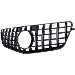 Kühlergrill Sportgrill passend für Mercedes W212 S212 09-13 Panamericana Optik Schwarz