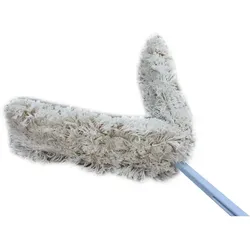 Gabelmop Vermop Elementmop biegsam für schwer erreichbare Stellen, mit Stiel und Bezug