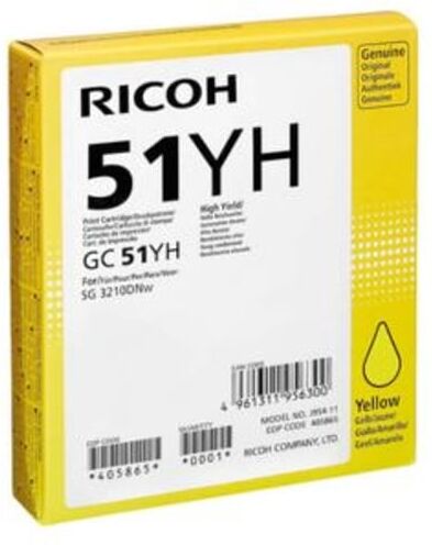 Ricoh type GC-51YH tinteiro amarelo