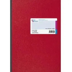 KÖnig & Ebhardt König & Ebhardt Kladde 8614271 DIN A4 kariert 48Blatt rot