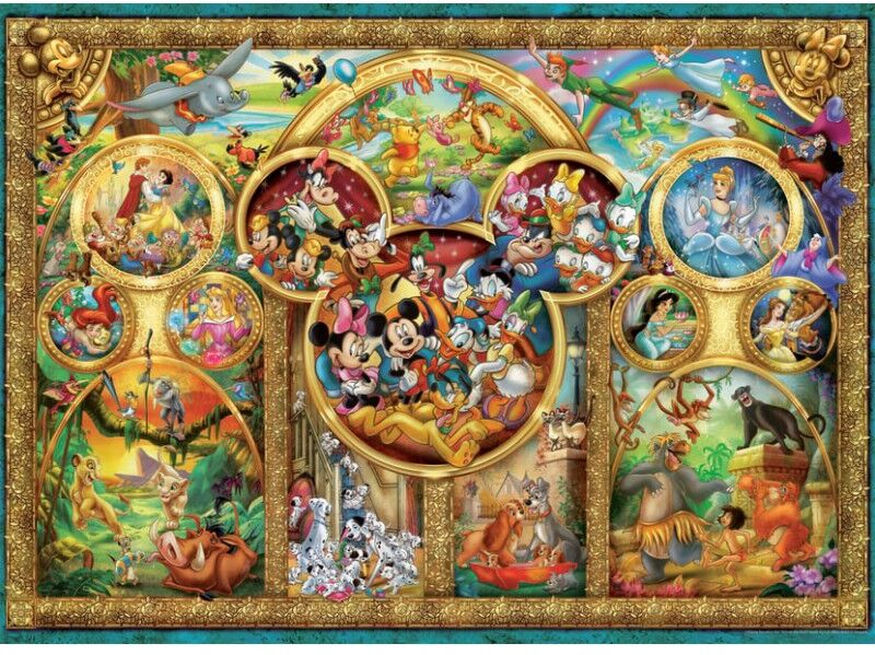 Ravensburger Puzzle 500 pièces - Famille Disney