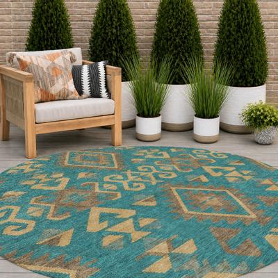 Addison Rugs Machine Washable Indoor/ Outdoor Boho Chamberlain Chantille Rug