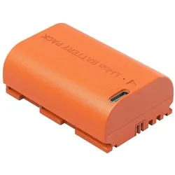 SmallRig Digitalkamera-Akku LP-E6P, Akkutyp: Lithium-Ion (Li-Ion) (Kamera Akku), Kamera Stromversorgung, Orange
