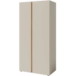 DREHTÜRENSCHRANK Lico für Jugendzimmer, mit 2 Türen, Sandbeige