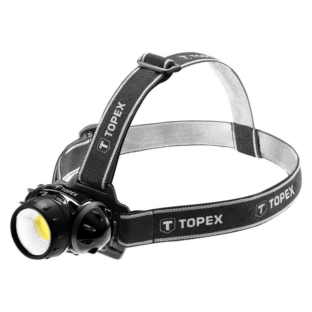 Topex Headlight 3W LED COB, 3xAAA (94W391)