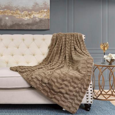 Home Soft Things Saga Double Sided FauxFur Throw