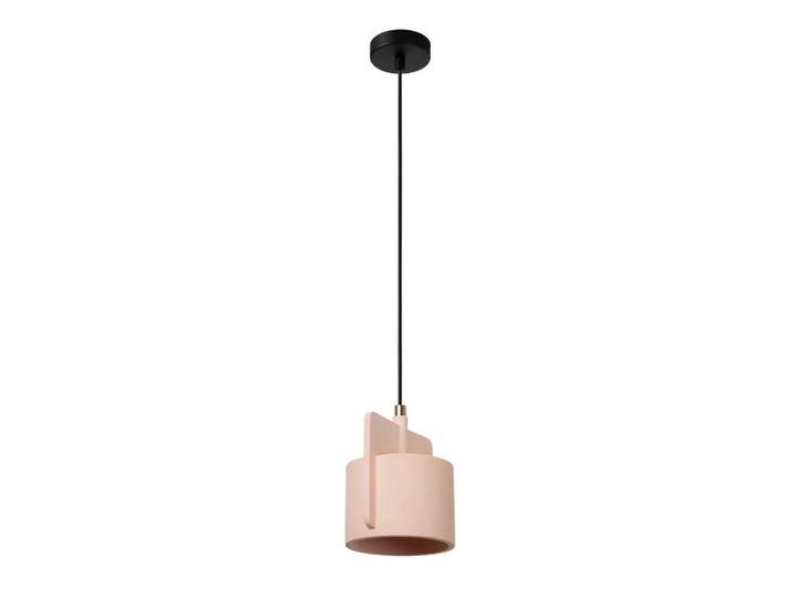 Lucide Pendelleuchte Ninja, Mehrfarbig, Schwarz, Stein, Betonoptik, rund, 16x120x19 cm, Europäischer Sicherheitsstandard, Reach, RoHS, höhenverstellbar, beliebig kürzbar, Lampen & Leuchten, Innenbeleuchtung, Hängeleuchten, Pendelleuchten