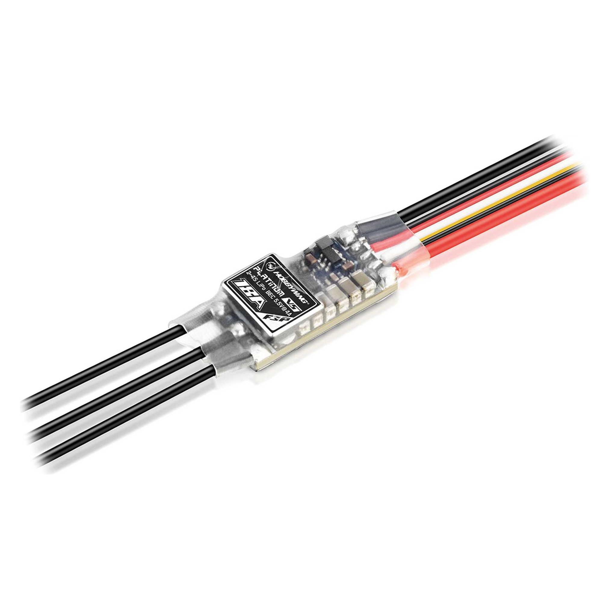 Hobbywing Platinum F3P Regler 2-4s 18A (HW30202100)