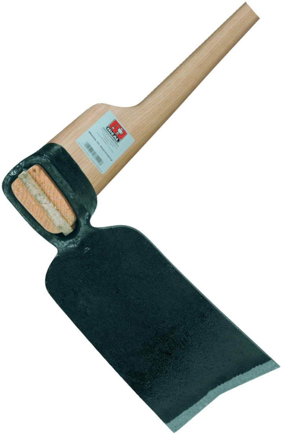 Idealspaten Rheinische Hacke mit Einschnitt geschmiedet (66611001)