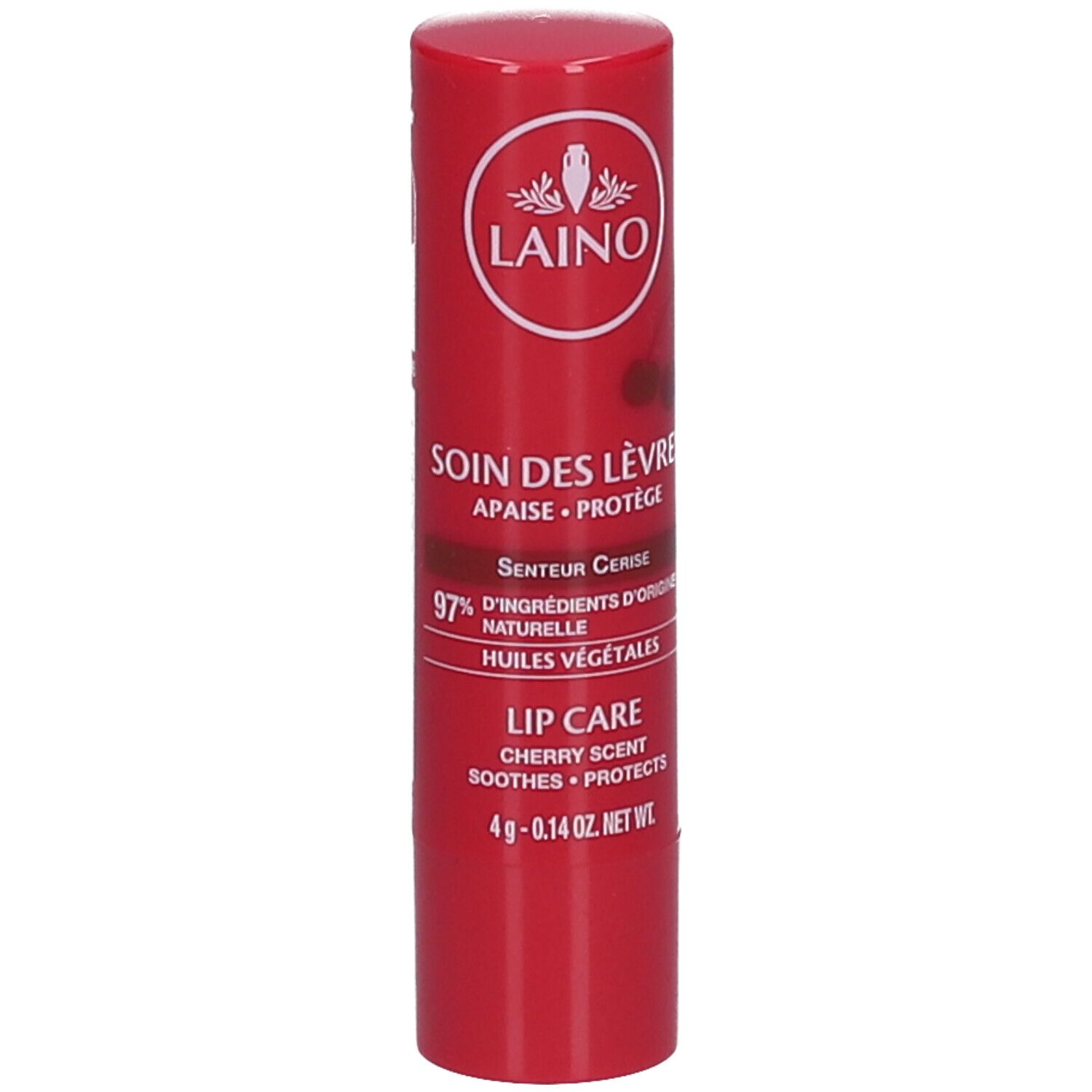 Laino Lippenverzorging Kers 4 g Lippenstift