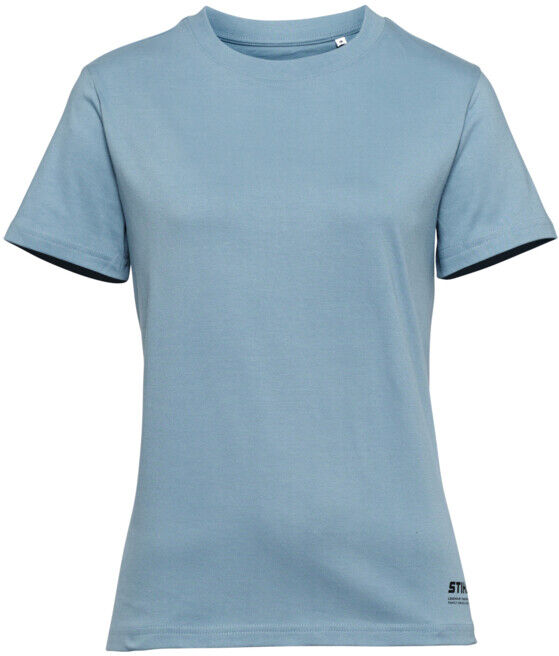 STIHL T-Shirt Femme Taille M BASIQUE DURABLE Bleu (04213008242)