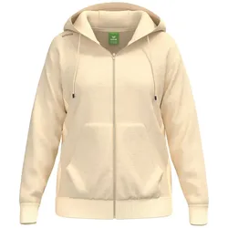 erima Teamsport Sweatjacke mit Kapuze Damen beige 44