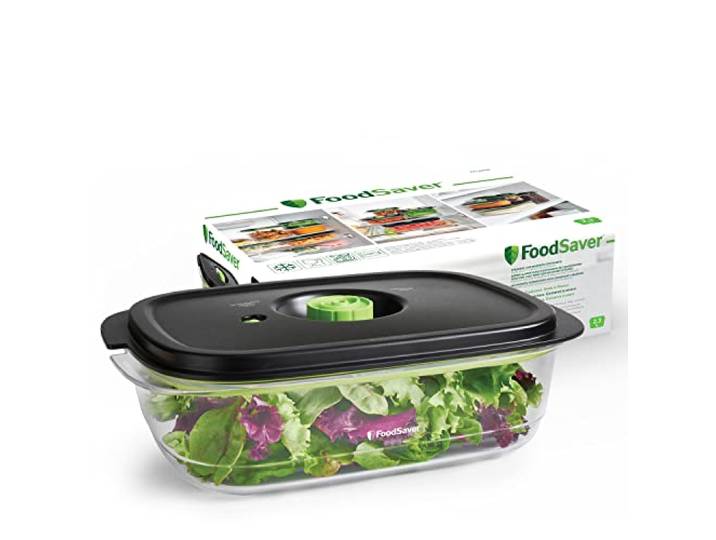 Boîte alimentaire FoodSaver de conservation et marinade 2\,3 Litres Boîte alimentaire hermétique sans BPA Anti-fuite Va au lave-vaisselle