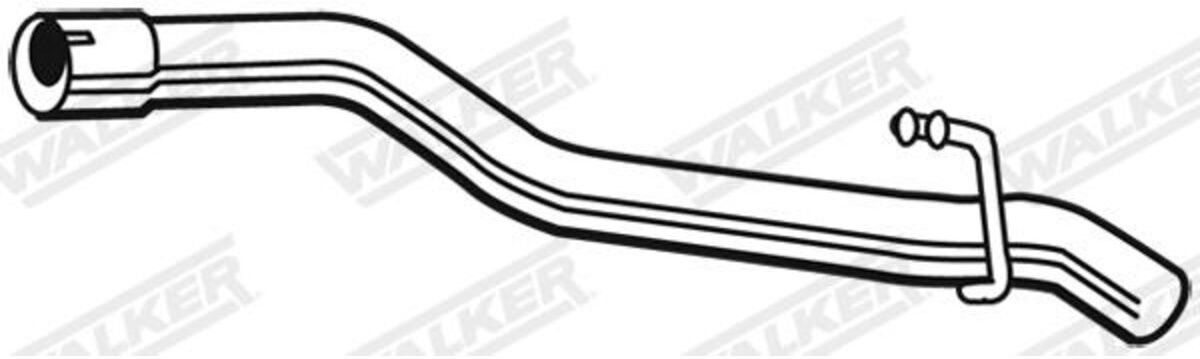 Abgasrohr WALKER 10374