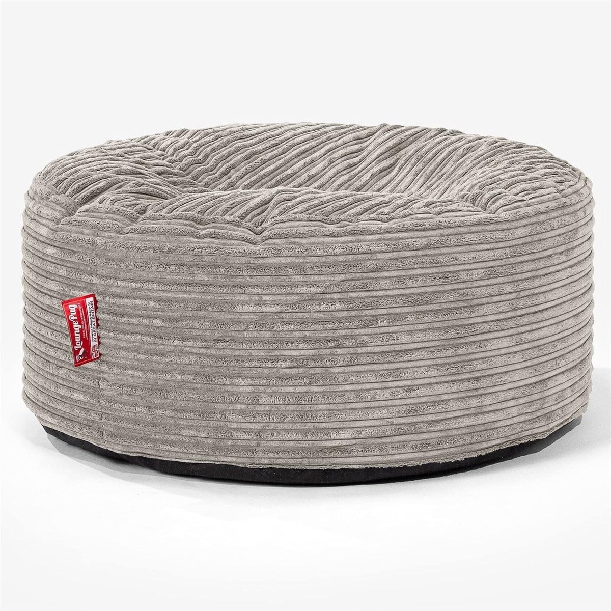Ronde Poef Bean Bag Zitzak van Corduroy Stof voor Volwassenen