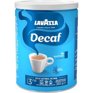 Lavazza Kaffee Decaf My easy day Classico, entkoffeiniert, gemahlener Kaffee, Arabica & Robusta, 250 g