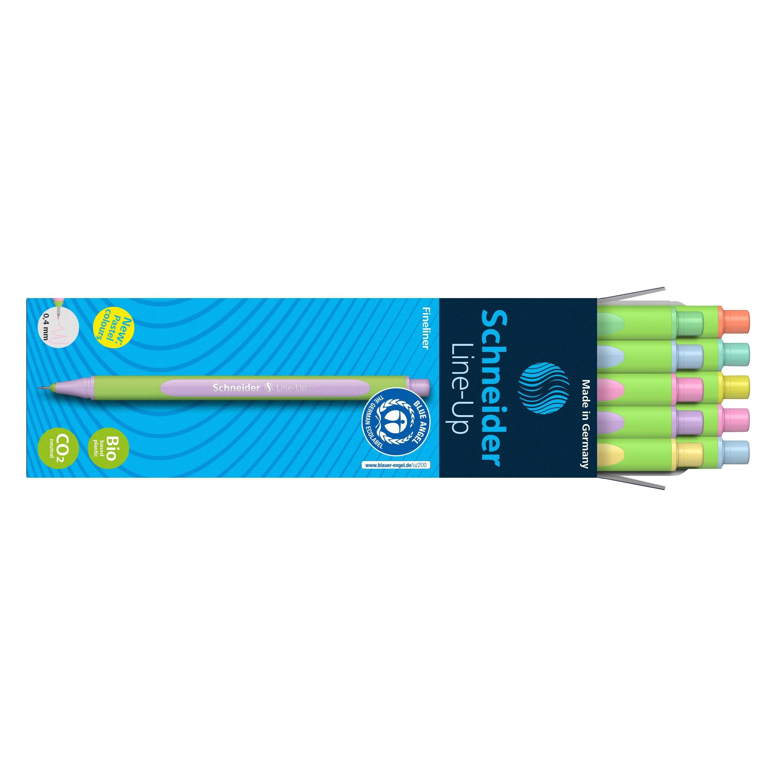 Schneider Fineliner Line Up 10er pastell Bio (10x) (191090)