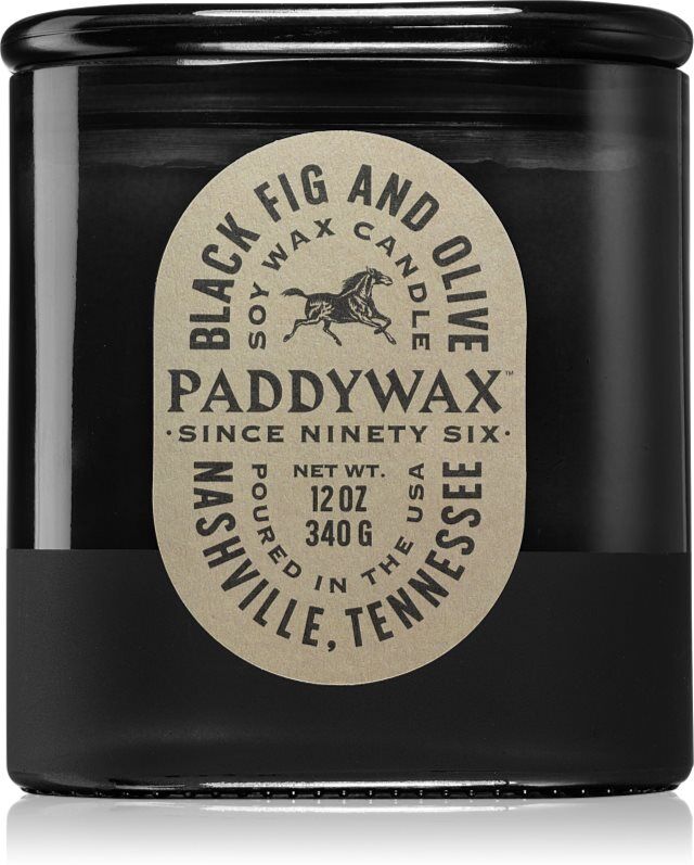 Paddywax Vista Black Fig & Olive scented candle 340 g