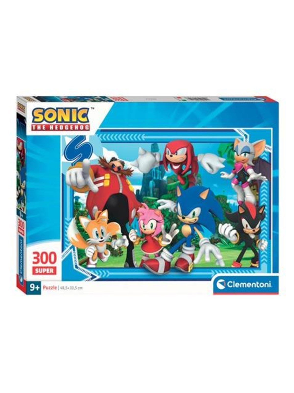 Clementoni Jigsaw Puzzle Super Color Sonic 300pcs 2D Puzzles