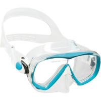 Cressi Estrella Maske - Farbe: klar/aqua