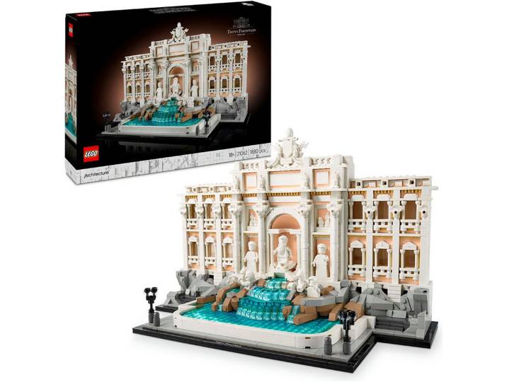 LEGO® Trevi-Brunnen (21062), LEGO Architecture Konstruktionsspielsteine, (1880 St), Made in Europe
