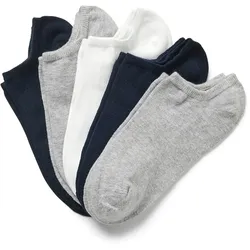 Tchibo - 5 Paar Sneakersocken - Damen - Gr. 39-42 - dunkelblau