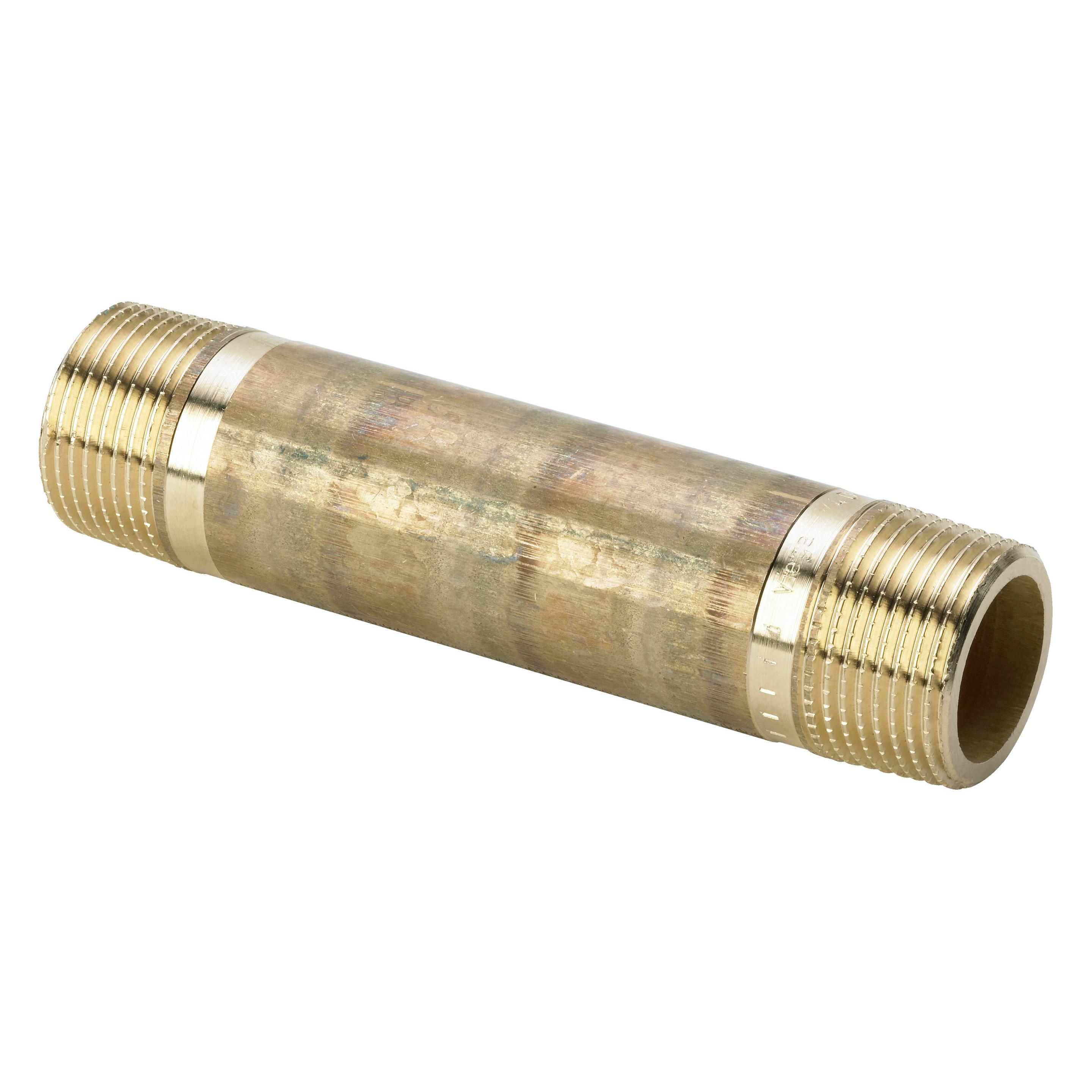 Viega Langnippel 3530 R 1x60mm, Rotguss (Doppelnippel) (267254)