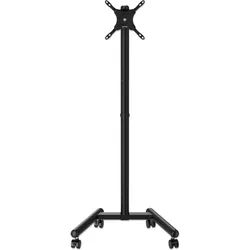 Manhattan Kompakter TV-Ständer auf Rollen (20 kg, 13" - 50"), TV Ständer, Schwarz