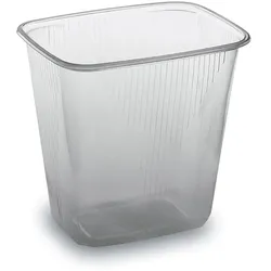 Rechteckbecher (PP) klar 108 x 81 mm 500ml