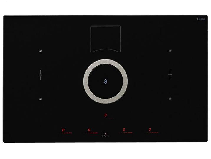 Elica Kochfeld mit Dunstabzug PRF0146210A, Timer, TouchControl-Bedienung