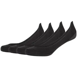 4er Pack camano Comfort Modal Low-Cut Füßlinge Damen 9999 - black 39-42
