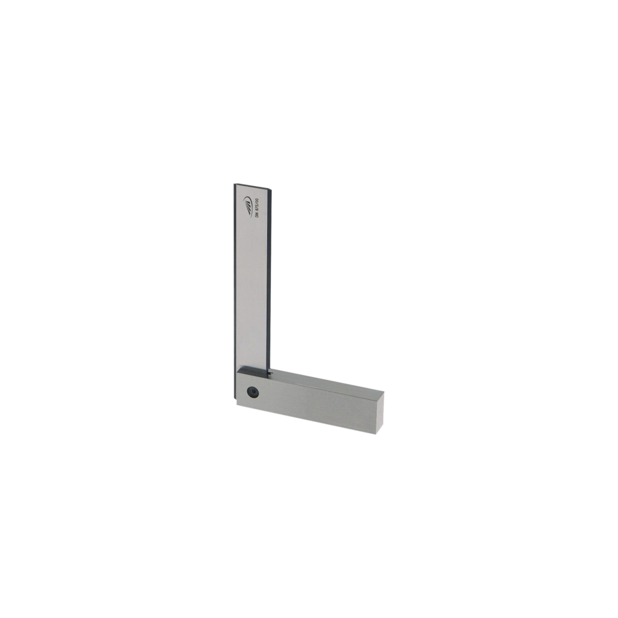 Mahr Anschlagwinkel, mit haarmesskannten, mit starkem und schwachem Schenkel DIN 875/00 300x200mm (0391108)