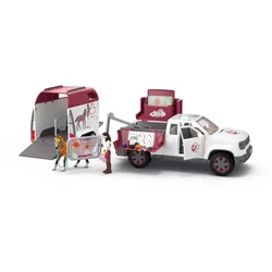 Schleich® 42704 Mobile Tierärztin mit Anhänger
