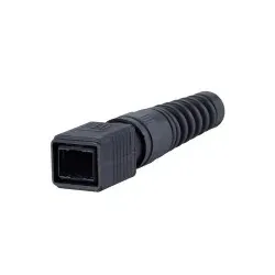 BTR 1401055002KE Industry IP67 V1 plug housing bp GD-Zn D:30mm L:125,96mm metall  - 5 Stück
