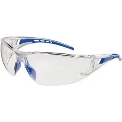 Schutzbrille Falcon 2 EN 166 Bügel blau Scheibe klar - 9919