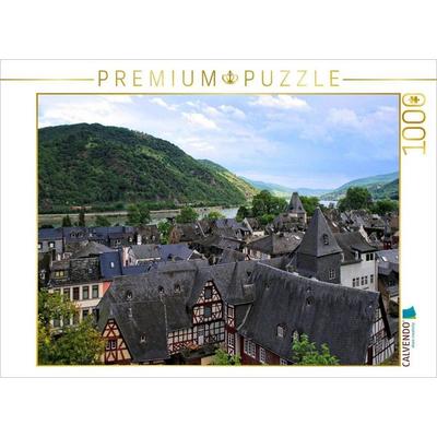 CALVENDO Puzzle Bacharach - Sehenswerter Ort am Mittelrhein | 1000 Teile Lege-Größe 64x48cm Foto-Puzzle für glückliche Stunden, Sonstige von ,