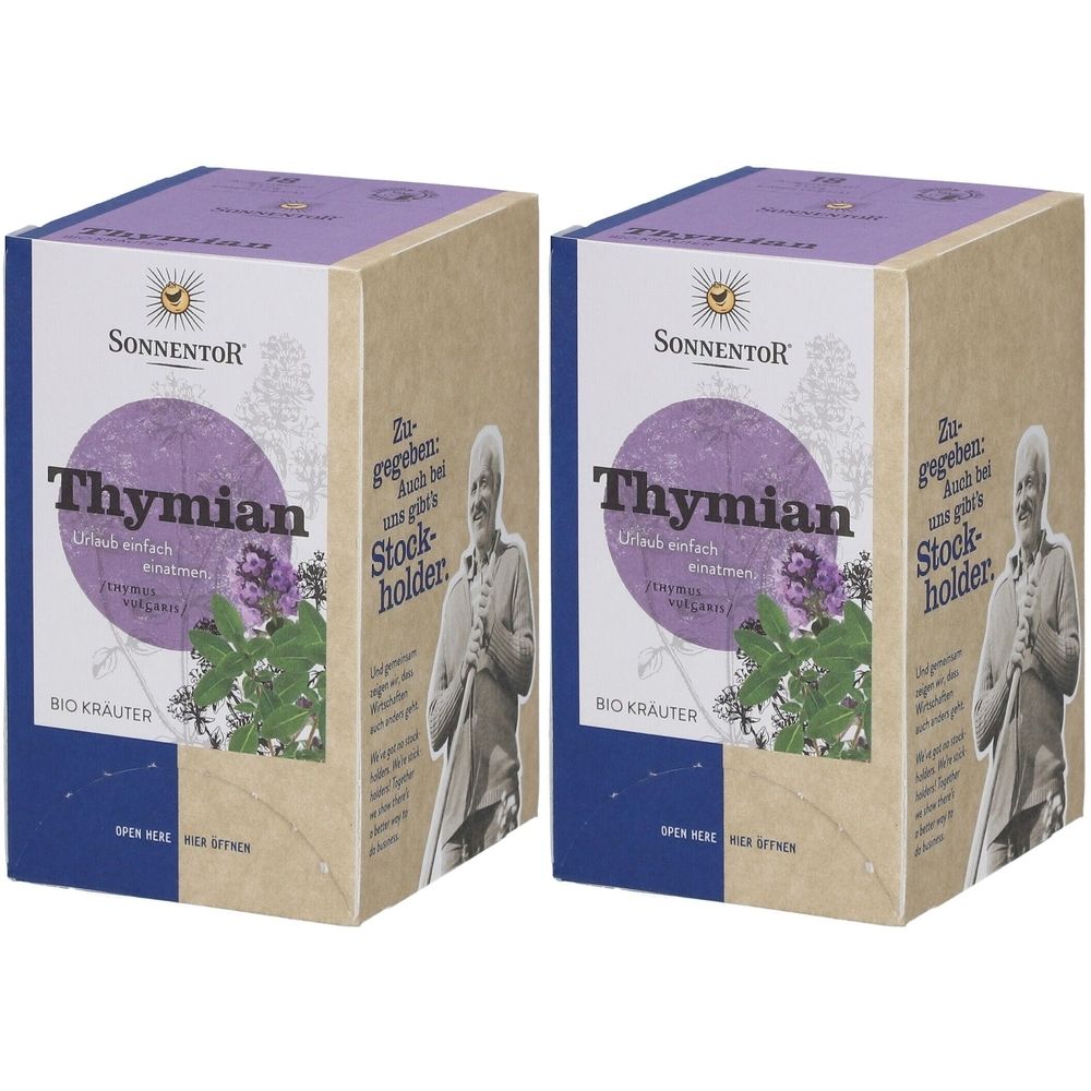 Sonnentor TEE Thymian x2 2x18 St Tee
