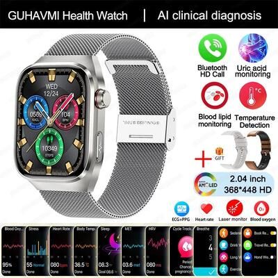 Inspire Essentials Advanced Health Monitoring Smartwatch With ECG Blood Pressure And Bluetooth Call 3