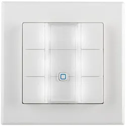 EQ-3, Lichtschalter + Storenschalter, Homematic IP Wired Wandtaster HmIPW-WRC6