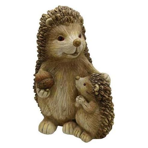 Garden Center Decoration "Hedgehogs", 27 cm x 21.5 cm x 35.5 cm (43867264)