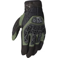 LS2 All Terrain II, Handschuhe - Schwarz/Dunkelgrün - XL