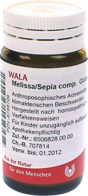 WALA Heilmittel GmbH MELISSA/SEPIA comp.Globuli 20 g 08786709
