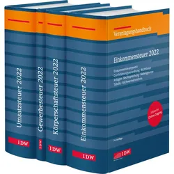 Steuer-Paket 2022: Ertragsteuern und Umsatzsteuer (Veranlagung), Ratgeber