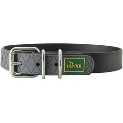Hunter Convenience Schwarz |  40-50cm x 25mm Hundehalsband