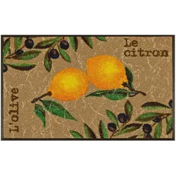 Wash + Dry, Fussmatte, Le Citron (75 x 50 cm)