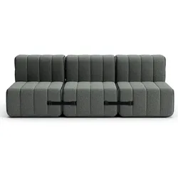 Curt Modulsofa mit Lehne SERA Grau