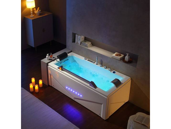 Baignoire Balnéo rectangulaire D-Cleveland 46 jets Whirlpool