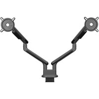 Universal-Doppelmonitorarm DM 7210, Monitorhalterung schwarz, für 33 - 89cm (13" - 35") Monitore